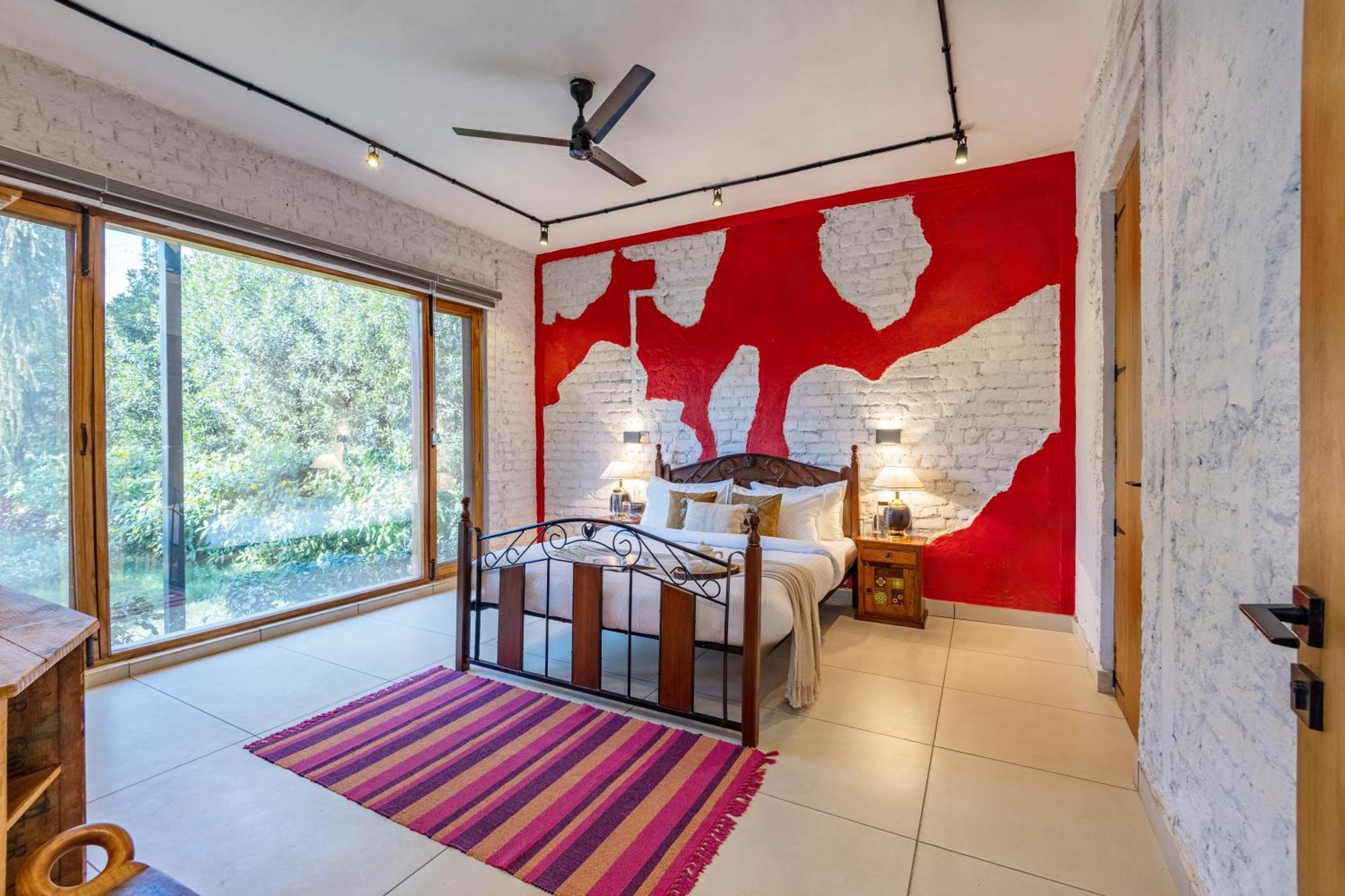 Elivaas Hidden Oasis 4Bhk With Pool, Mud House & Container House Villa Dhauj Dış mekan fotoğraf